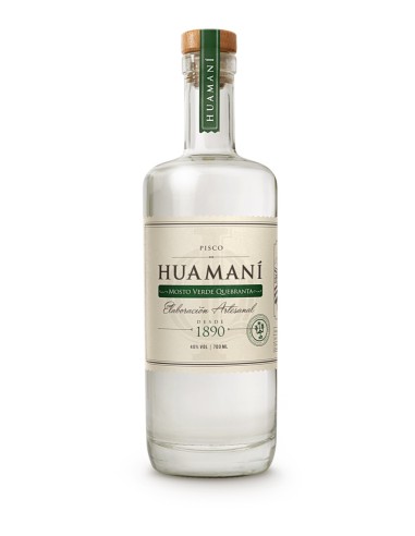 PISCO HUAMANI MOSTO VERDE QUEBRANTA 700 ML