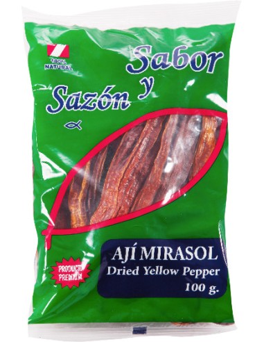 AJI MIRASOL ENTERO SECO 100 GR