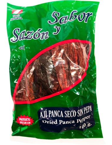 AJI PANCA DESPEPITADO SECO 100 GR
