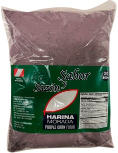 HARINA DE MAIZ MORADO 500 GR