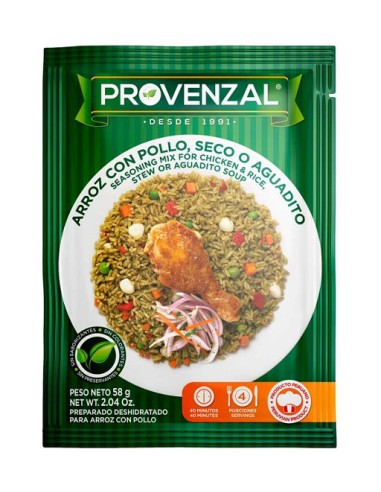 PROVENZAL ARROZ CON POLLO/ SECO / AGUADITO
