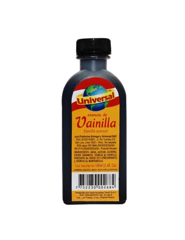 ESENCIA DE VAINILLA UNIVERSAL (12 UNIDADES)