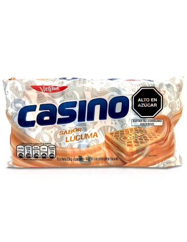 GALLETA CASINO LUCUMA (6 UNIDADES)