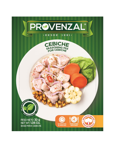 PROVENZAL CEBICHE (20 UNIDADES)