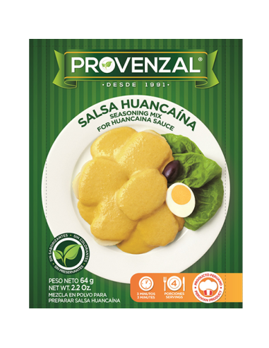 PROVENZAL SALSA HUANCAINA (12 UNIDADES)