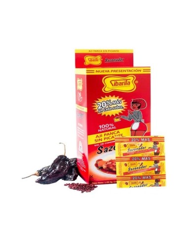 SAZONADOR AJI PANCA SIBARITA (84 SOBRES)