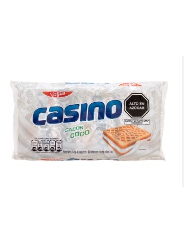 GALLETA CASINO COCO (6 UNIDADES)