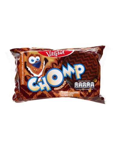 GALLETA CHOMP CHOCOLATE (6 UNIDADES)