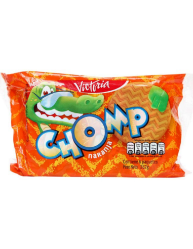 GALLETA CHOMP NARANJA (6 UNIDADES)