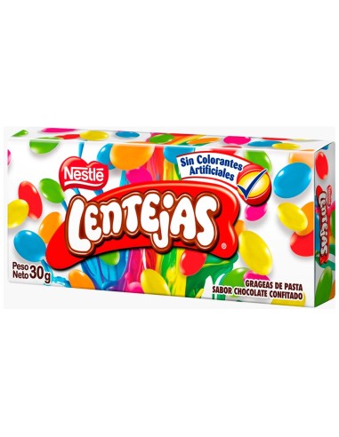 LENTEJAS CONFITE CHOC CAJA